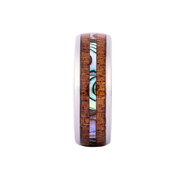 Wood Tungsten Rings | Bam Wear